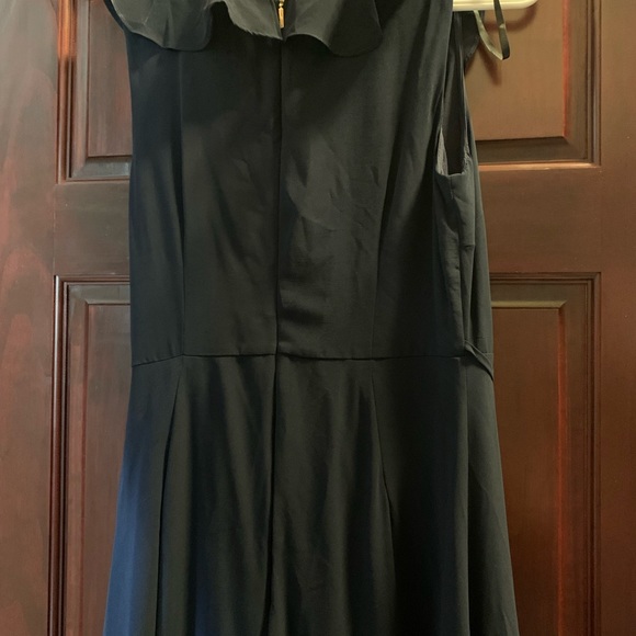 Karl Lagerfeld long navy dress size 10 NWT - Picture 3 of 12
